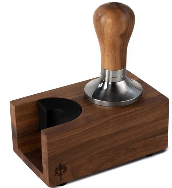 Eureka Tamper Station Single Walnuss Holz – Bild 3