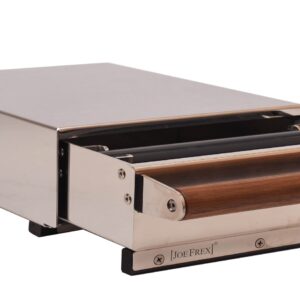 Kaffeesatzschublade Exclusive Slim Walnut