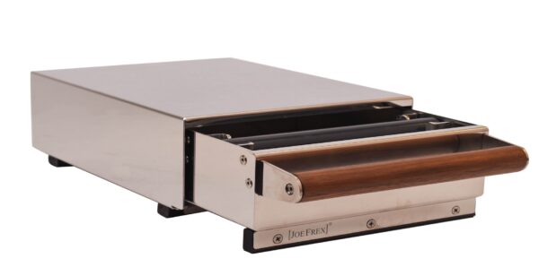 Kaffeesatzschublade Exclusive Slim Walnut