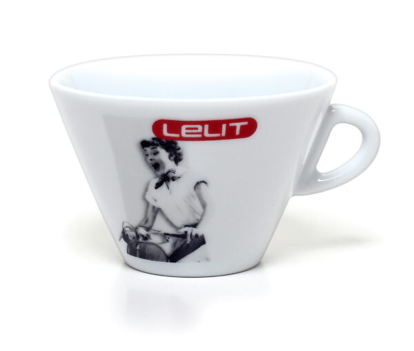 Lelit PL303 | Caffé-Latte Tasse mit Untertasse | Set je 6 Stück