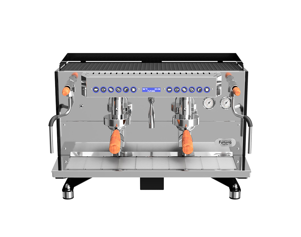 Futura F70A2 Wood 2-gruppige mit PID und Holzelementen